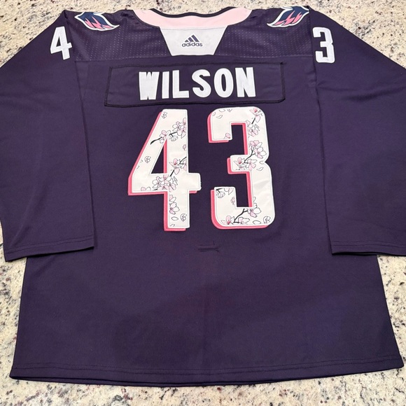 Tom Wilson Cherry Blossom Jersey - M - Picture 3 of 4